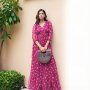 Mulberry Mist Maxi Dress