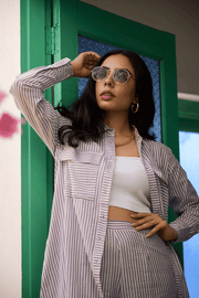 Coastal Breeze Stripes Co Ord Set