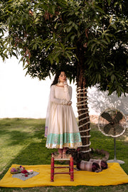 Yasmin Pastel Printed Anarkali Suit