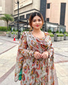Rituraj Chiffon Anarkali Suit