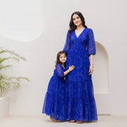 The Blue Mirage Royal Boho Dress: A Symphony of Shared Style