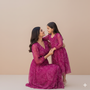 Berry Tara Royal Boho Dress: Cultivating Cherished Moments