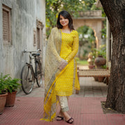 Mehrin Kota Doria Set