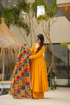 Sunflower Georgette Suit