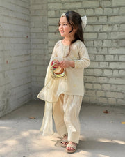 Aayat - Kids Festive Cotton & Muslin 3-Piece Set