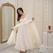 Iconica Lux Aura Mom & Mini Anarkali Combo