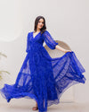 Blue Mirage – Royal Boho Dress