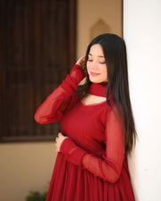 Iconica Magical Red Gown