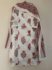 Front view of Zulekha suit