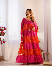 Shazmin Chiffon Maxi Dress