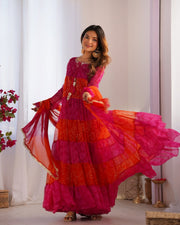 Shazmin Chiffon Maxi Dress