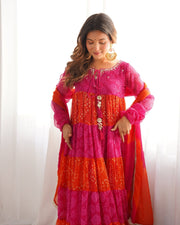 Shazmin Chiffon Maxi Dress