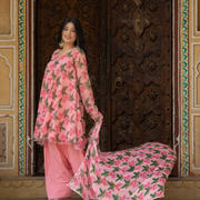 Jui - Digital Printed Premium Georgette 3-Piece Suit